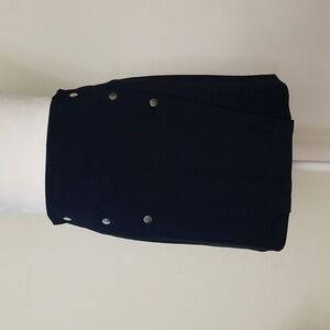 Zara Basic Navy blue skirt